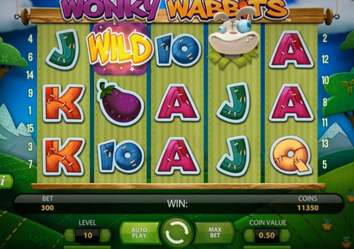 wonky wabbits slot